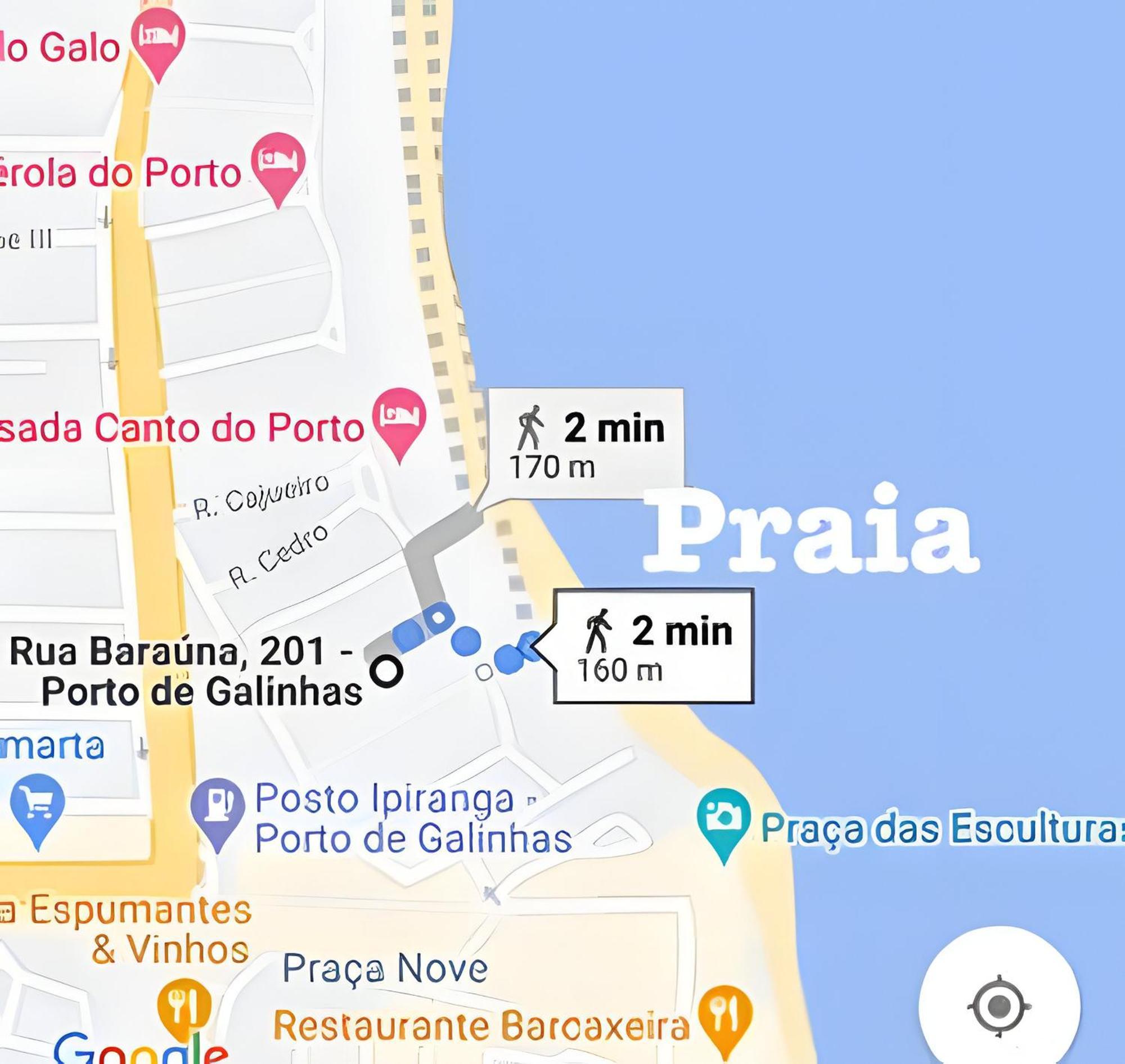Apartamento Com 2 Quartos A 50 Metros Da Praia Pôrto das Galinhas 외부 사진